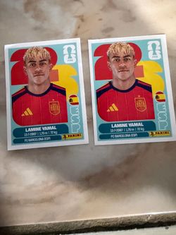Sticker Lamine Yamal $50 cada uno