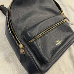 *NEW* COACH Pebbled Leather Backpack Tote