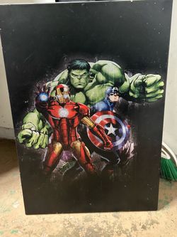 Marvel Solid Wall Picture