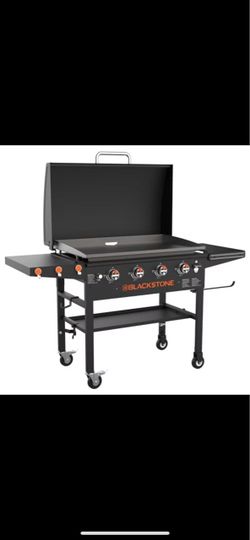Discounted Blackstone Iron Forged 36” Griddle With Hood‼️(Missing Side Shelf Brackets)‼️