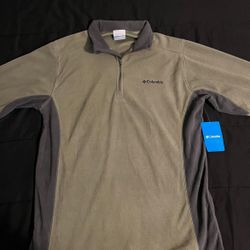 Columbia Half Zip Jacket Men's Size Small Brand New
