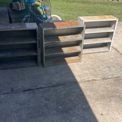 3 Metal Shelves 40.00