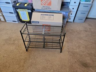 Small Metal Shoe Rack