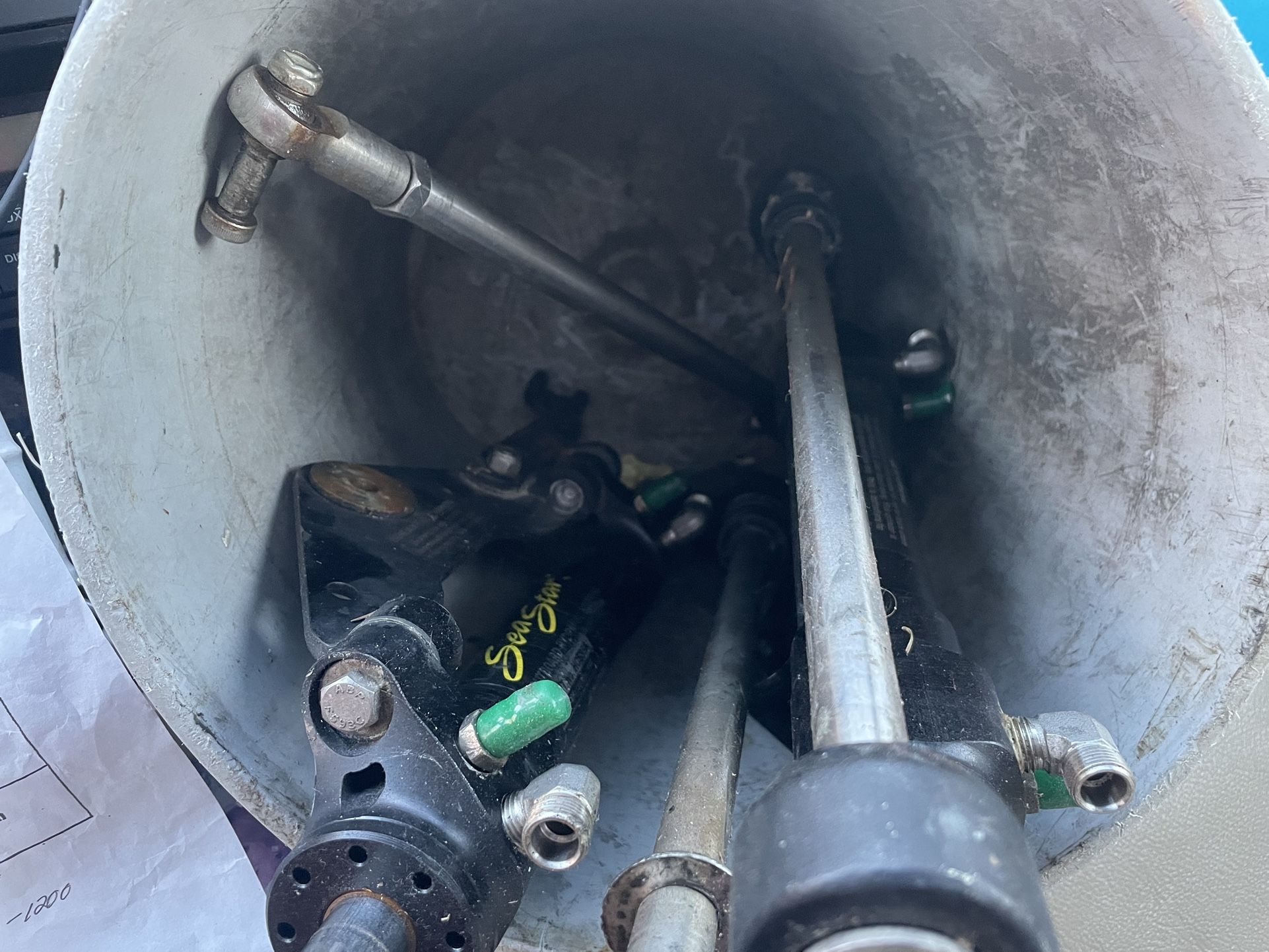 Sea Star Hydraulic Stainless Steering Controls