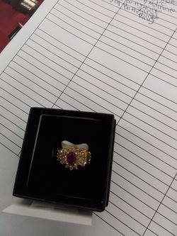 Birthstone ring