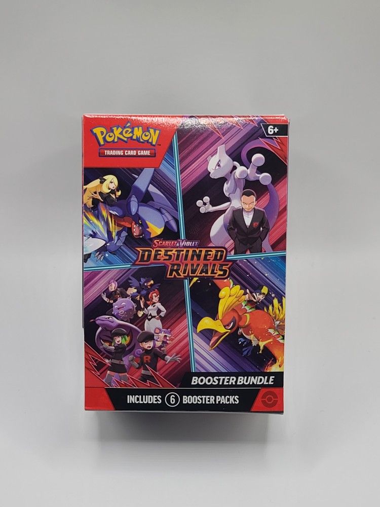英語版 Destined Rivals ブースターバンドル Pokemon English TCG - Scarlet & Violet-Destined Rivals