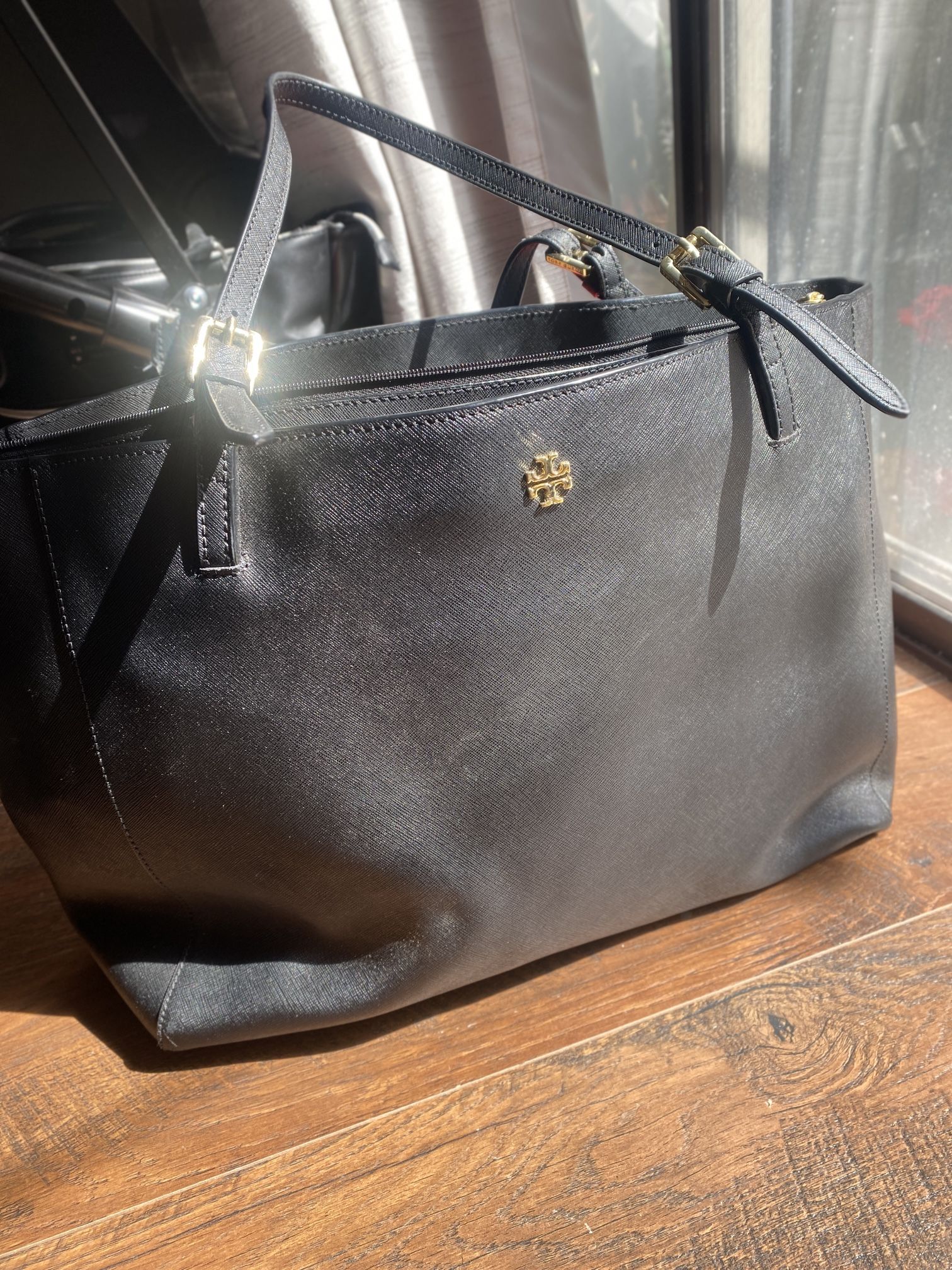 Tory Burch Soffiano Leather Large Tote
