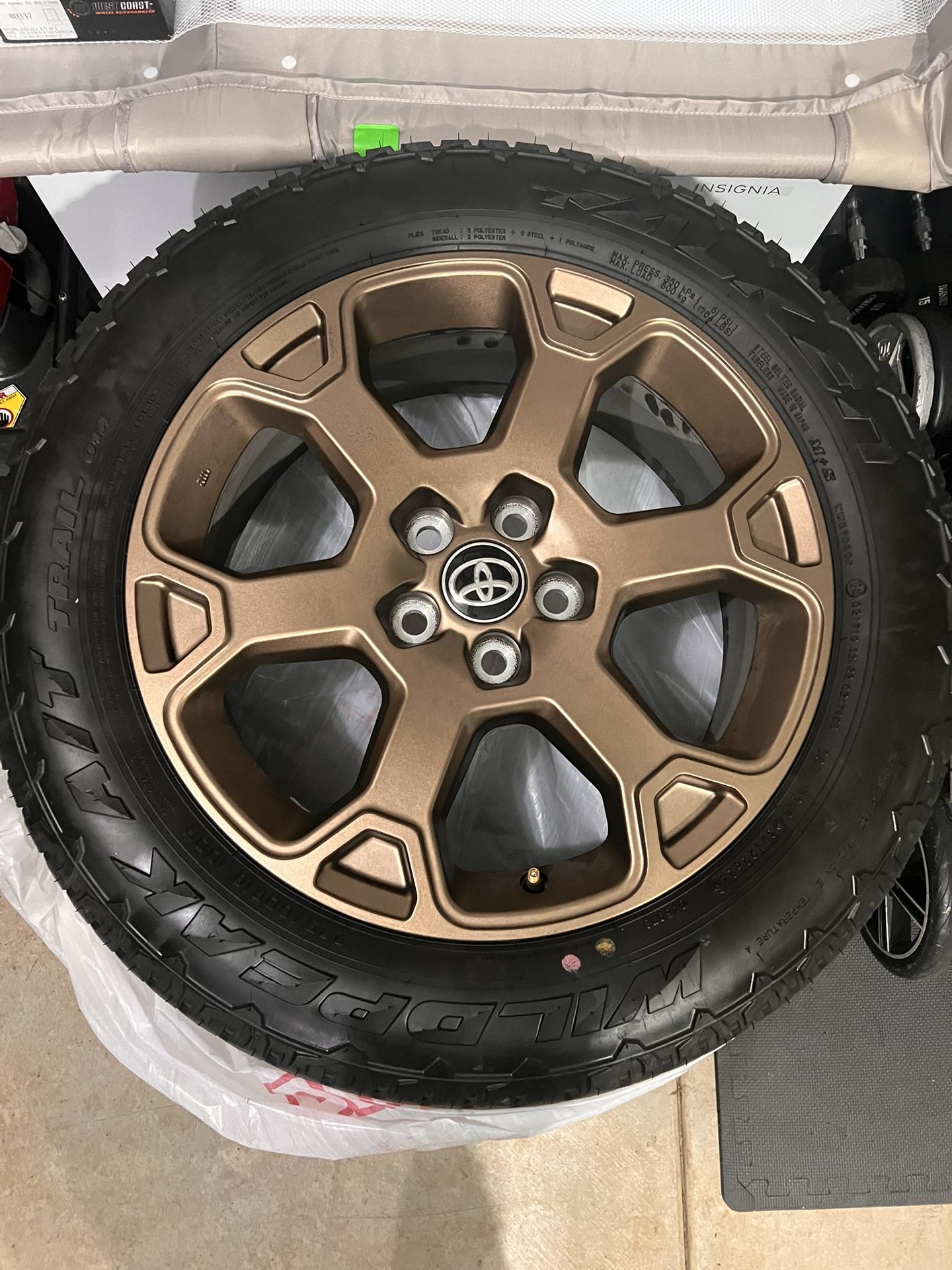 OEM 18” Bronze Toyota RAV4 Wheels & Falken Wildpeak A/T Tires – $1,400 ...