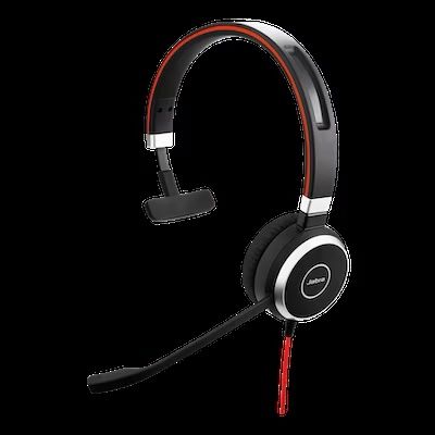 Jabra Evolve 40 MS Mono Headset with microphone