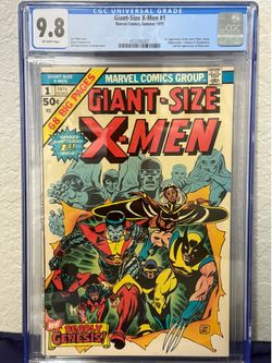 Giant size x men 1 9.8 & UF4 variant 9.8