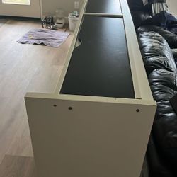 Twin size Bed frame + Mattress Topper