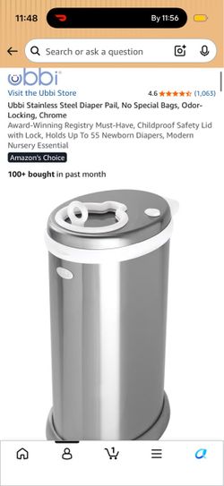 Ubbi diaper pail