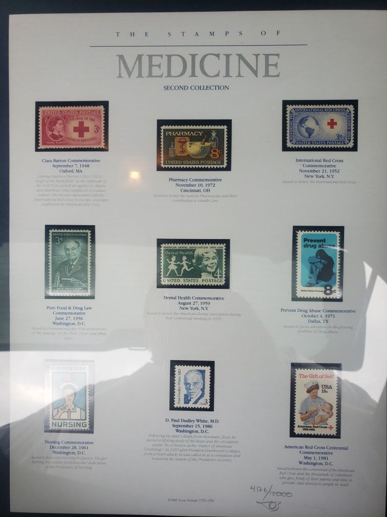 The stamps of medicine