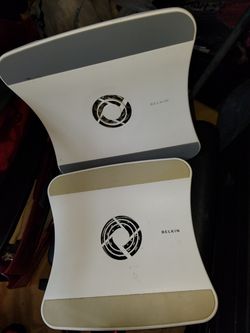 2 Belkin Laptop Cooling Fans. 10.00 each