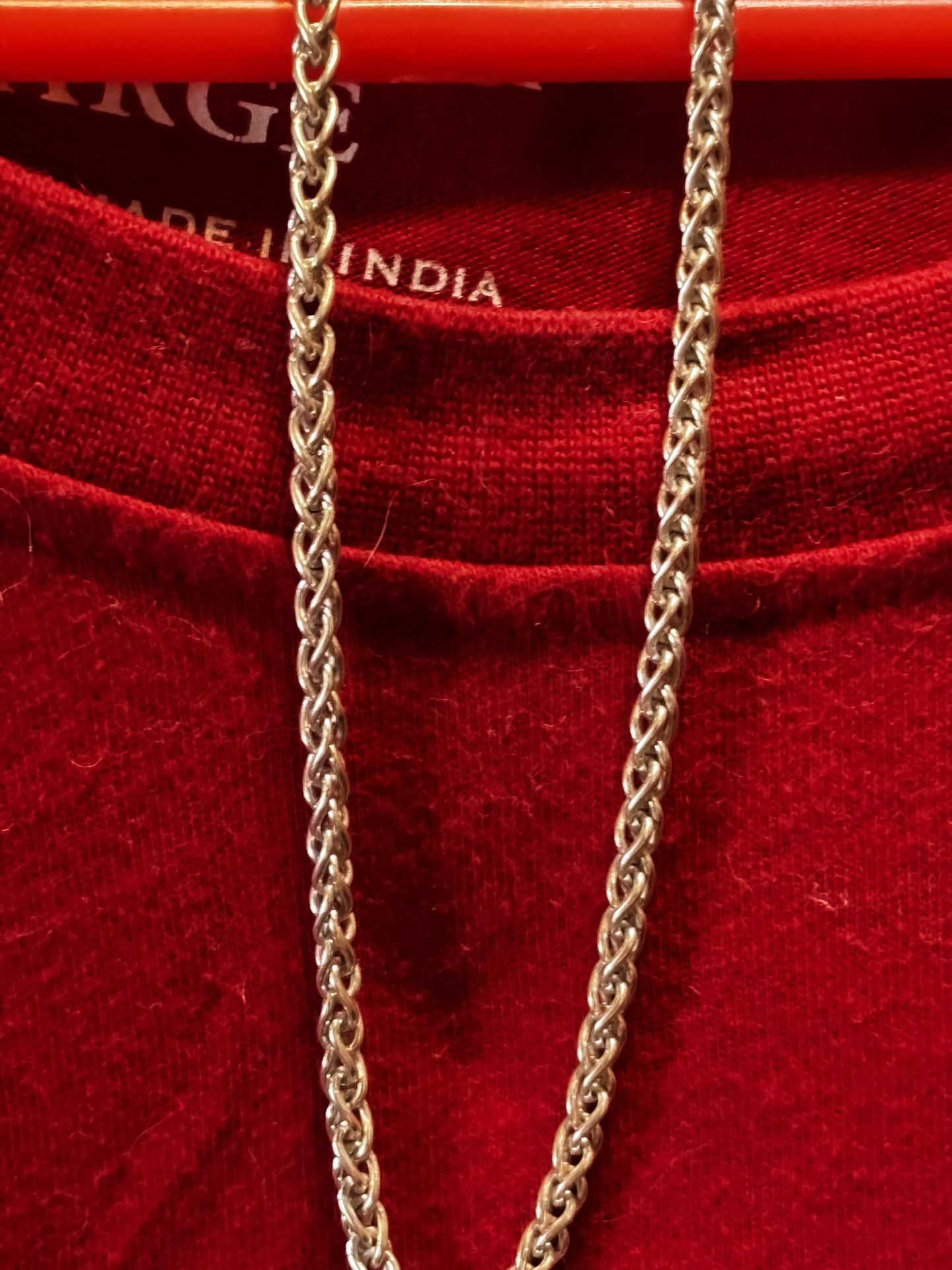 Sterling Sliver 24” Rope Chain