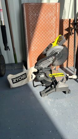 Ryobi Miter Saw (less Than 100 Cuts) 