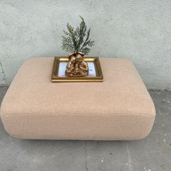 New Single Boucle Ottoman 