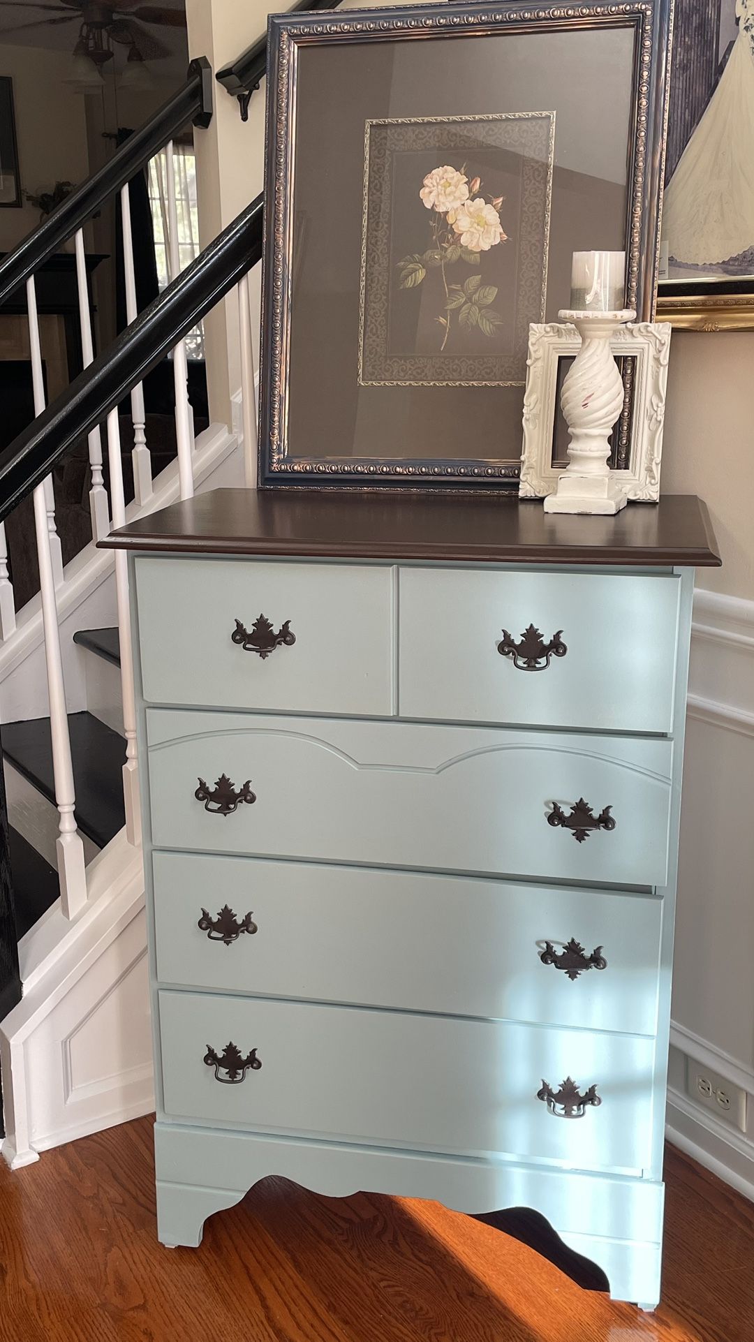Harmony House Dresser Refinished Painted And Topcoat