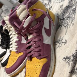 2 Pair Jordan 1 Highs (size 12)