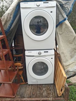Samsung Front Load Washer and Dryer Set