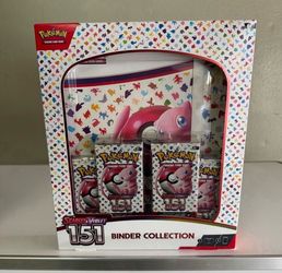 Pokemon 151 Scarlet & Violet Binder collection Sealed