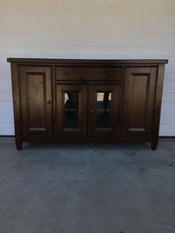 Ashley furniture millennium sideboard cabinet