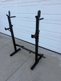 Adjustable Squat Rack Barbell Stand