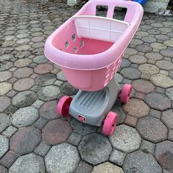 🛒 Step2 Pink Shopping Cart – $20