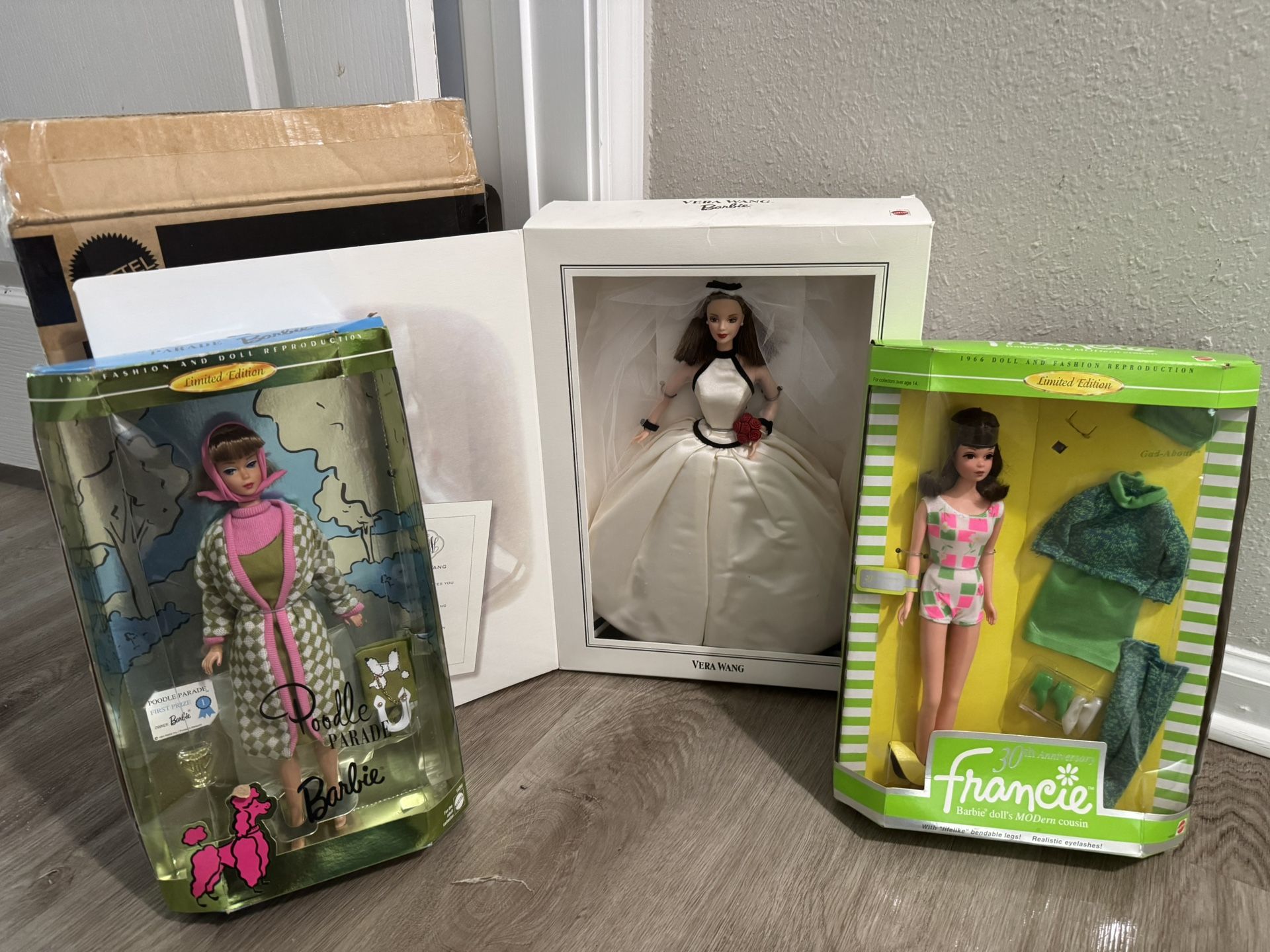 Collector Barbies - New In Box - Mint Condition x3