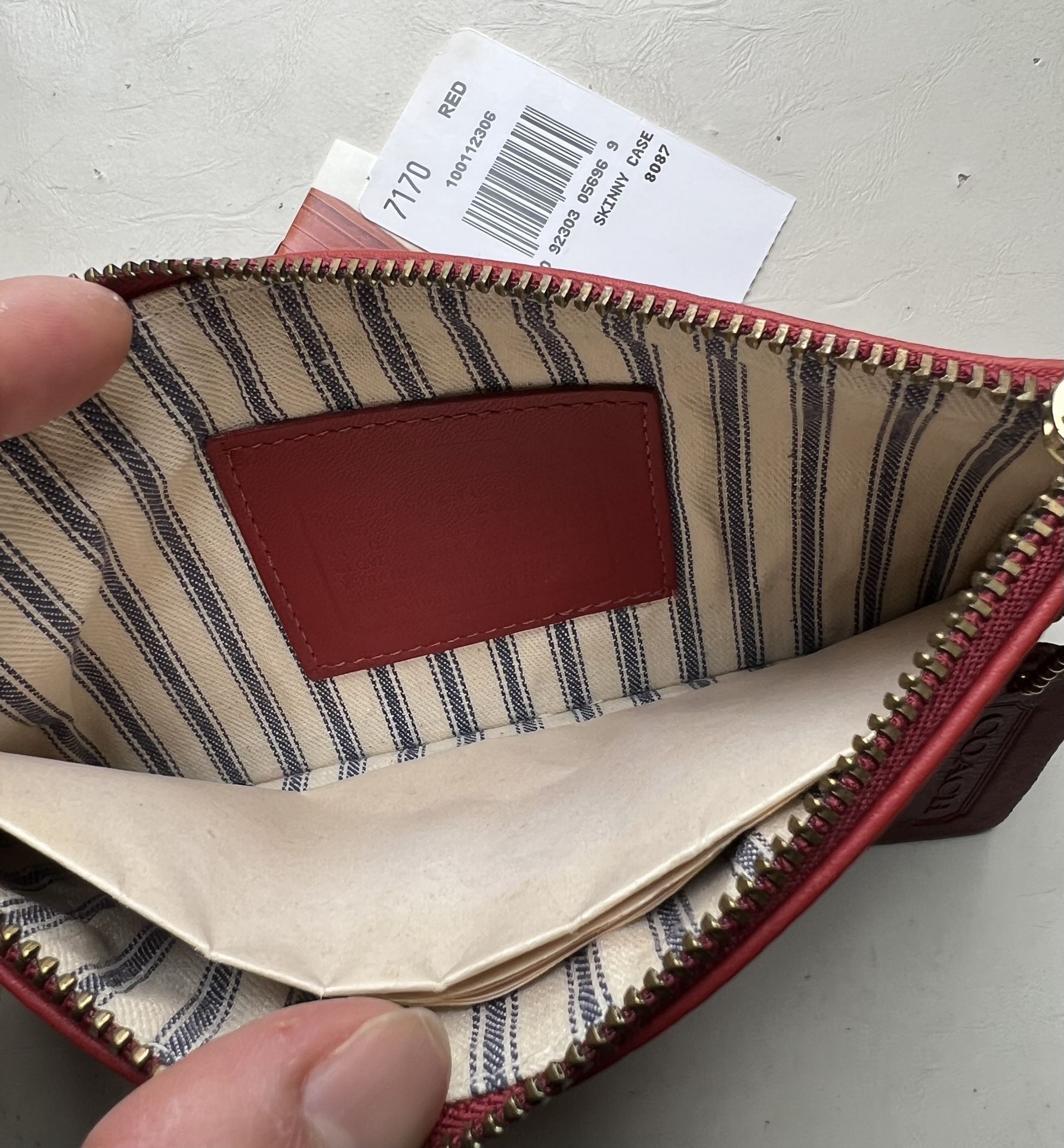 New, Vintage COACH Skinny Case money Pouch 7170, Red for Sale in Santa Ana,  CA - OfferUp