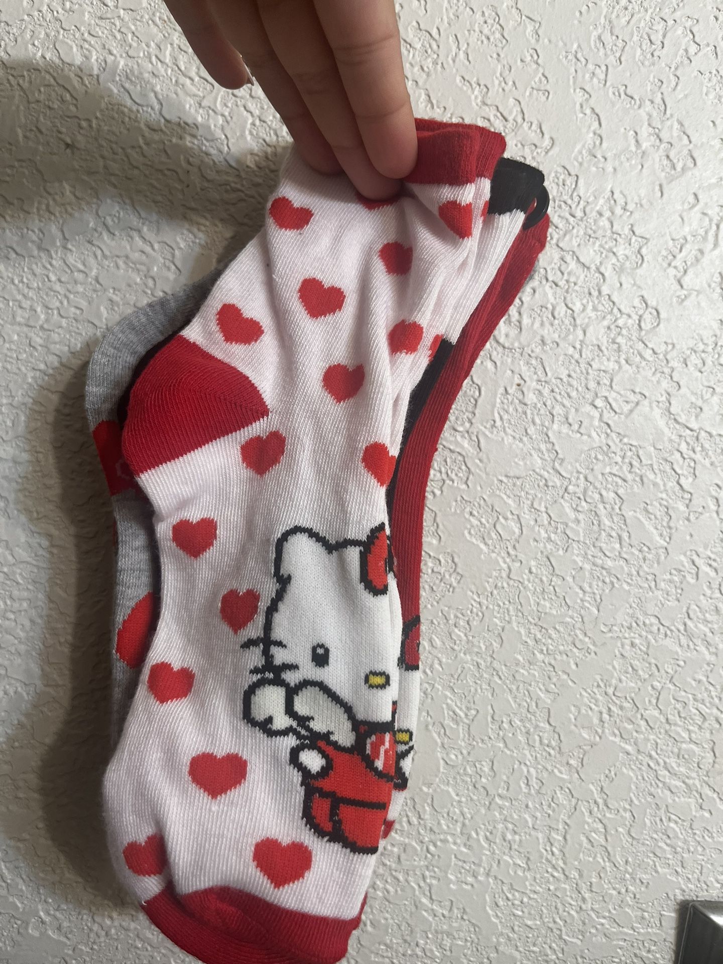 Hello Kitty Valentines Socks
