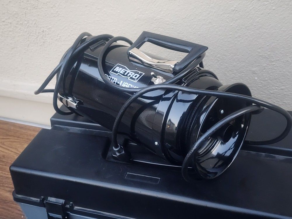 Portable Vacuum With Case And Attachments