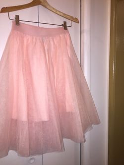 Women's pink ballerina tutu skirt