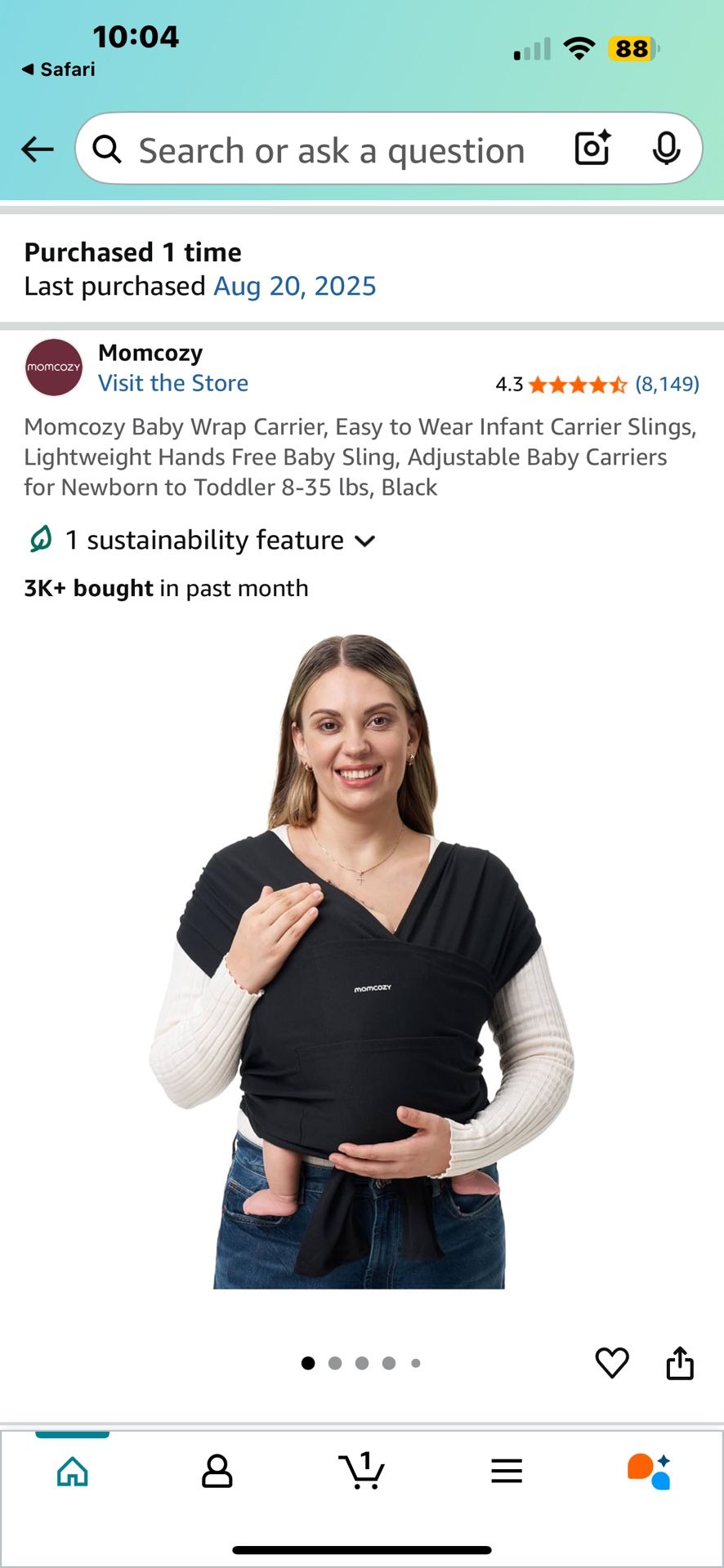 Momcozy Baby Carrier