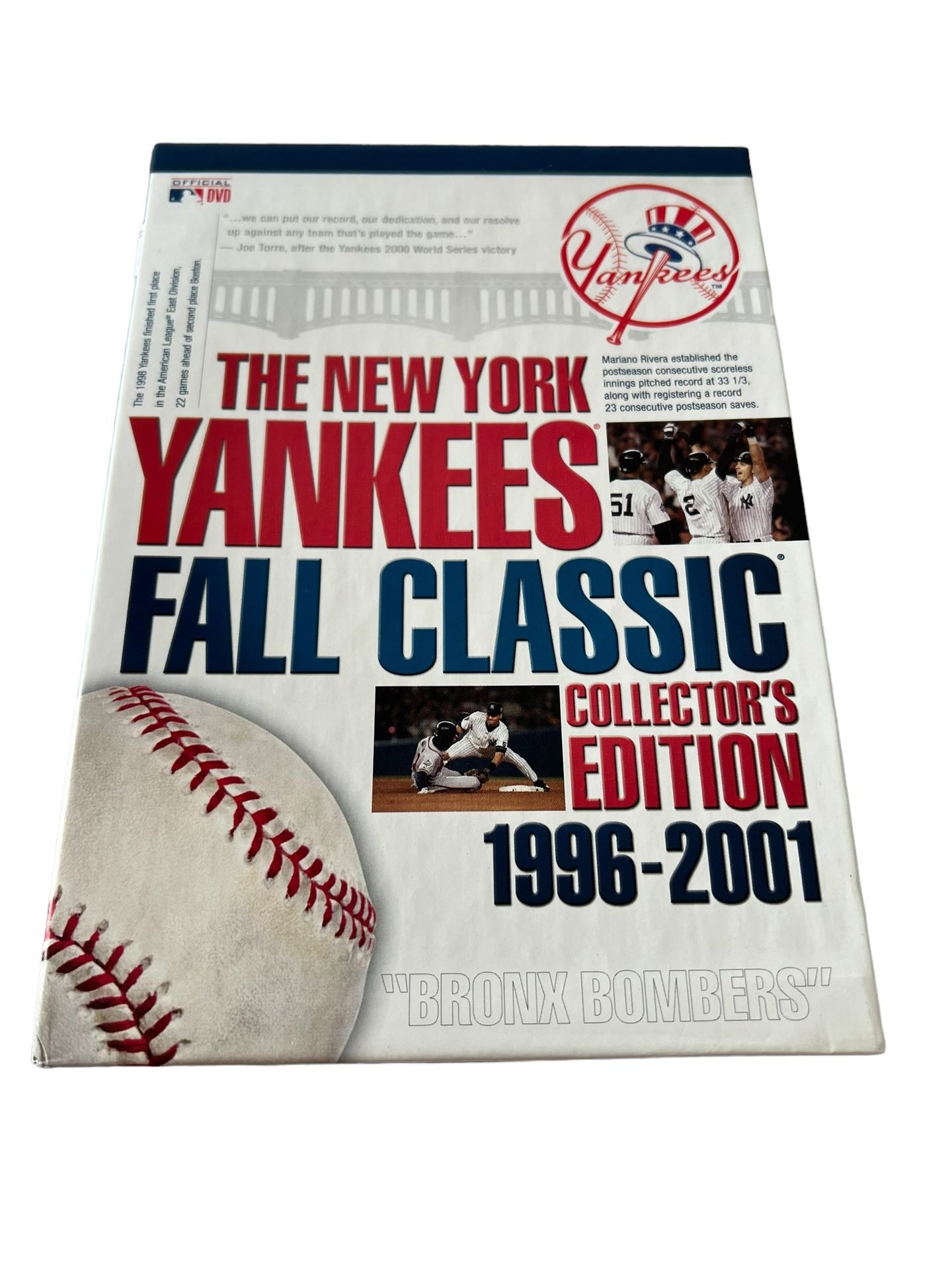 The New York Yankees Fall Classic Collector's Edition 1 DVD Used This Collectors Edition DVD Set is a must-have for any New York Yankees fan.