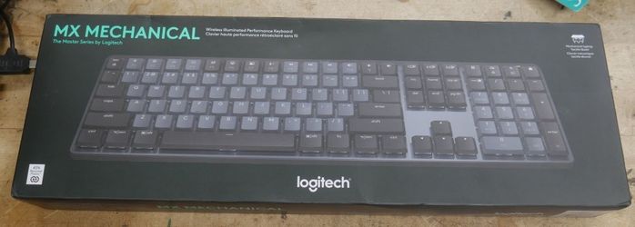 Logitech MX Mechanical Keyboard, Style# (contact info removed)47, Color Graphite, New Sealed. F(contact info removed)0.