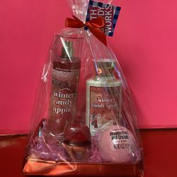 Winter Candy Apple Gift Set