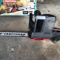 CRAFTSMAN 16” CHAIN SAW