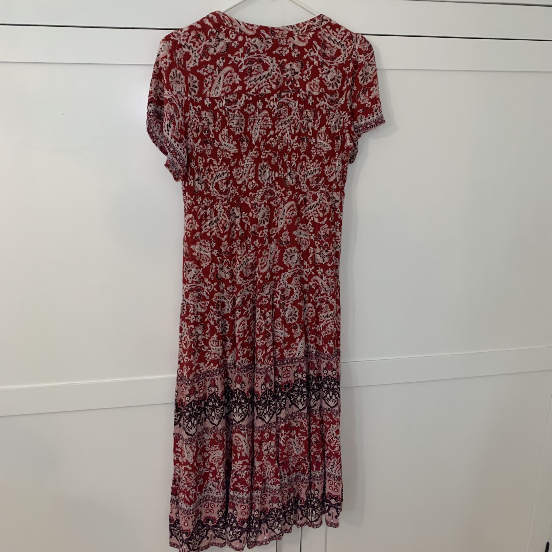 Knox Rose Hot Pink Floral Boho Midi Dress for Sale in Inglewood, CA -  OfferUp