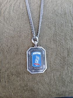 173rd Airborne St.micheal Necklace