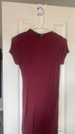 Burgundy Tight Dress