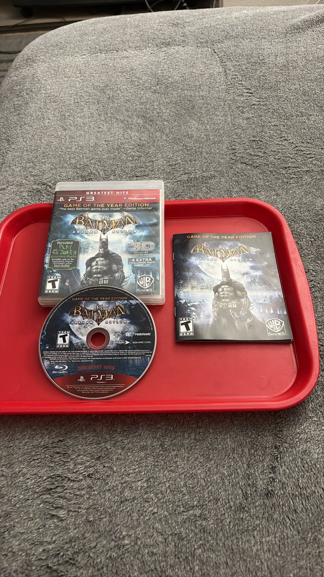 PS3 Batman Arkham Asylum Greatest Hits