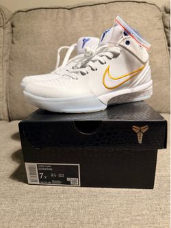 Kobe 4 draft day white