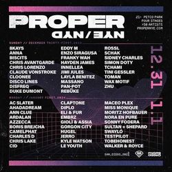 Proper 1/1 NYD San Diego 2 Tix
