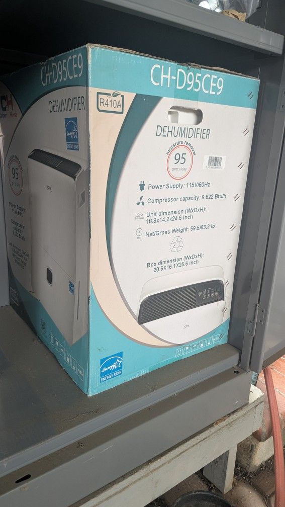 Cooper & Hunter 95 Pint Dehumidifier CH-D95CE9