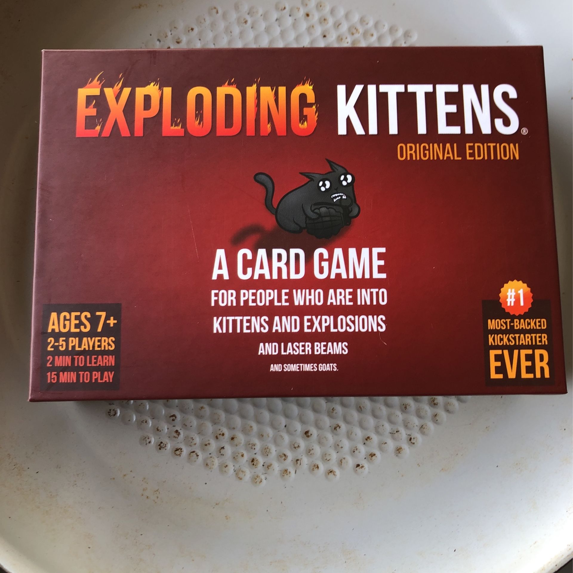 Exploding Kittens Card Game Excellent Condition
