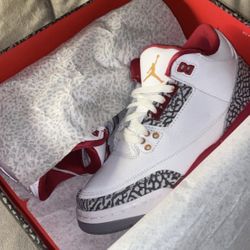 Air Jordan 3 Retro “Cardinal Red” Size 8