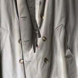 Men Double Breasted Trench Coat