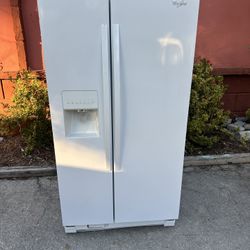 Whirlpool Refrigerator SxS White