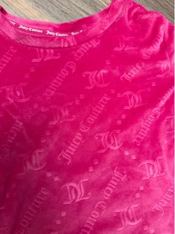 Y2K Juicy Couture Pink Velour